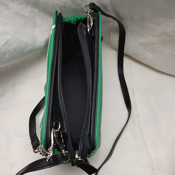 Miche Judy Petite Shell Green Pebbled Faux Leather Purse - Picture 3 of 3